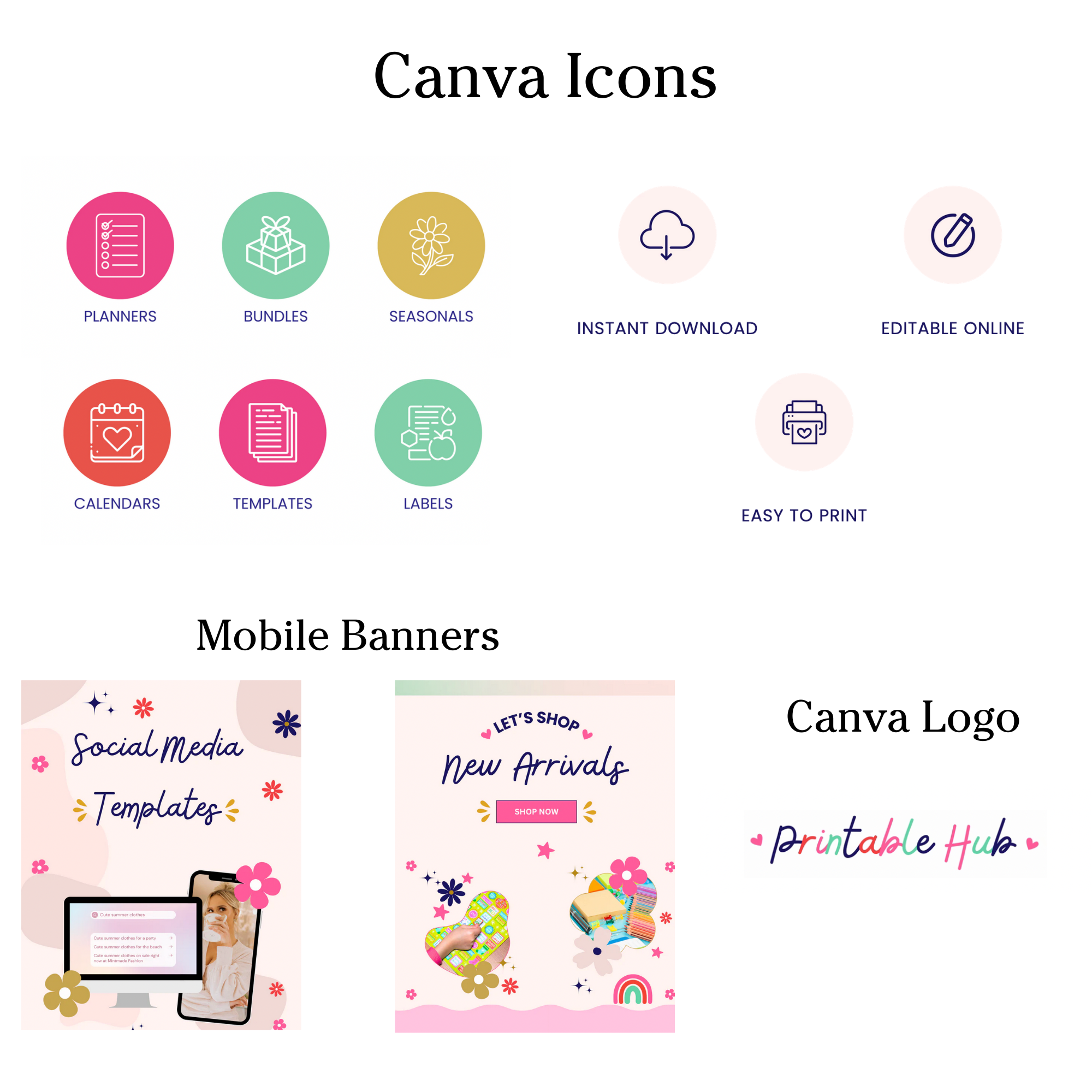 Printables shopify theme