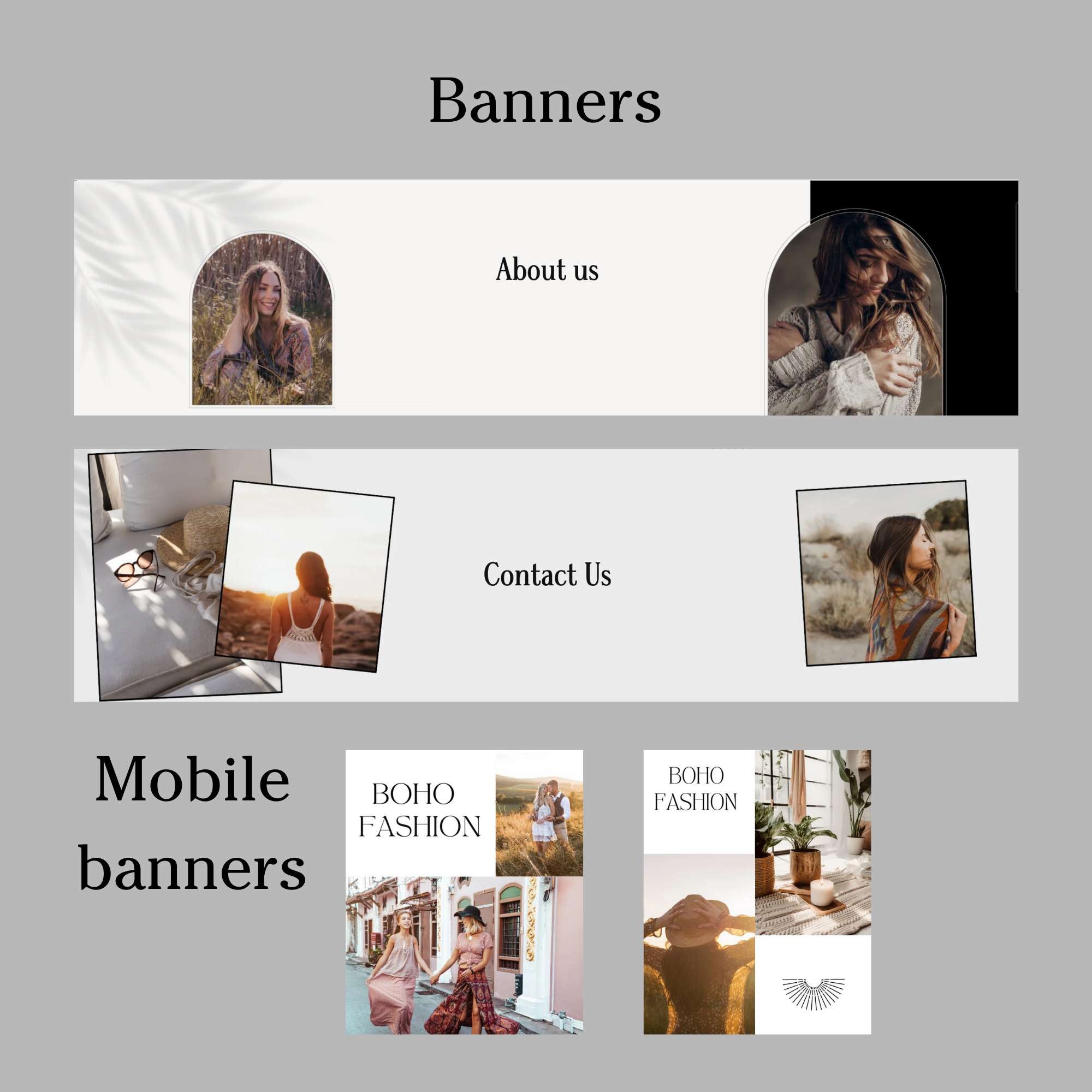 Mode Shopify Webseite