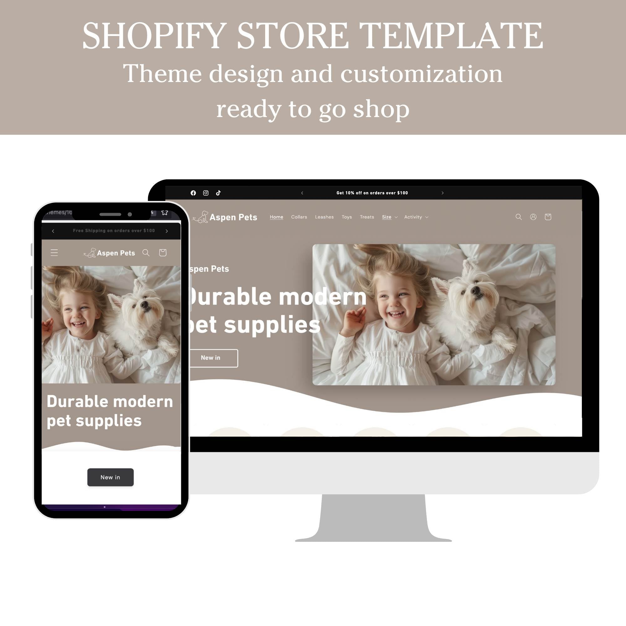 Pet store theme