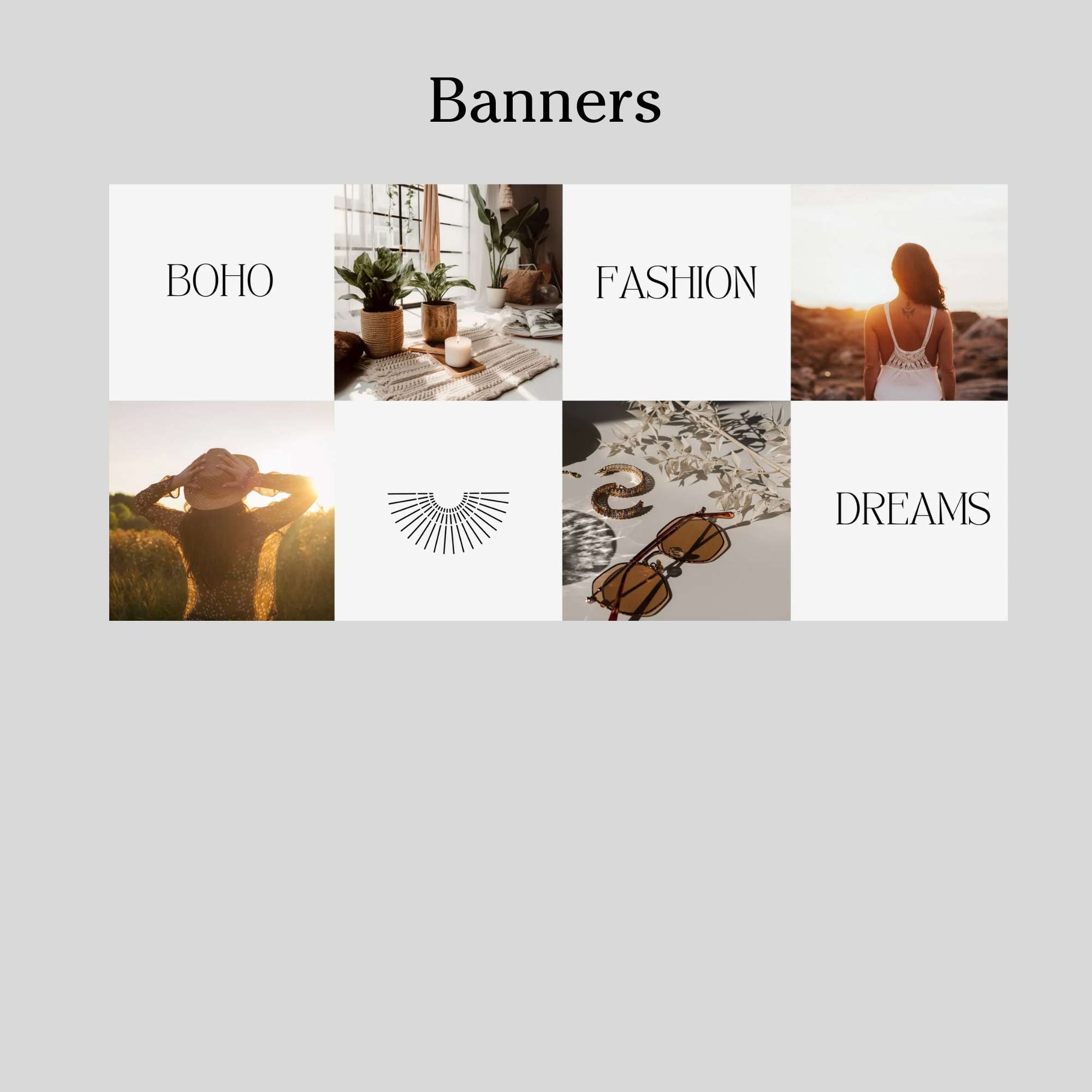 Boho fashion shopify theme template