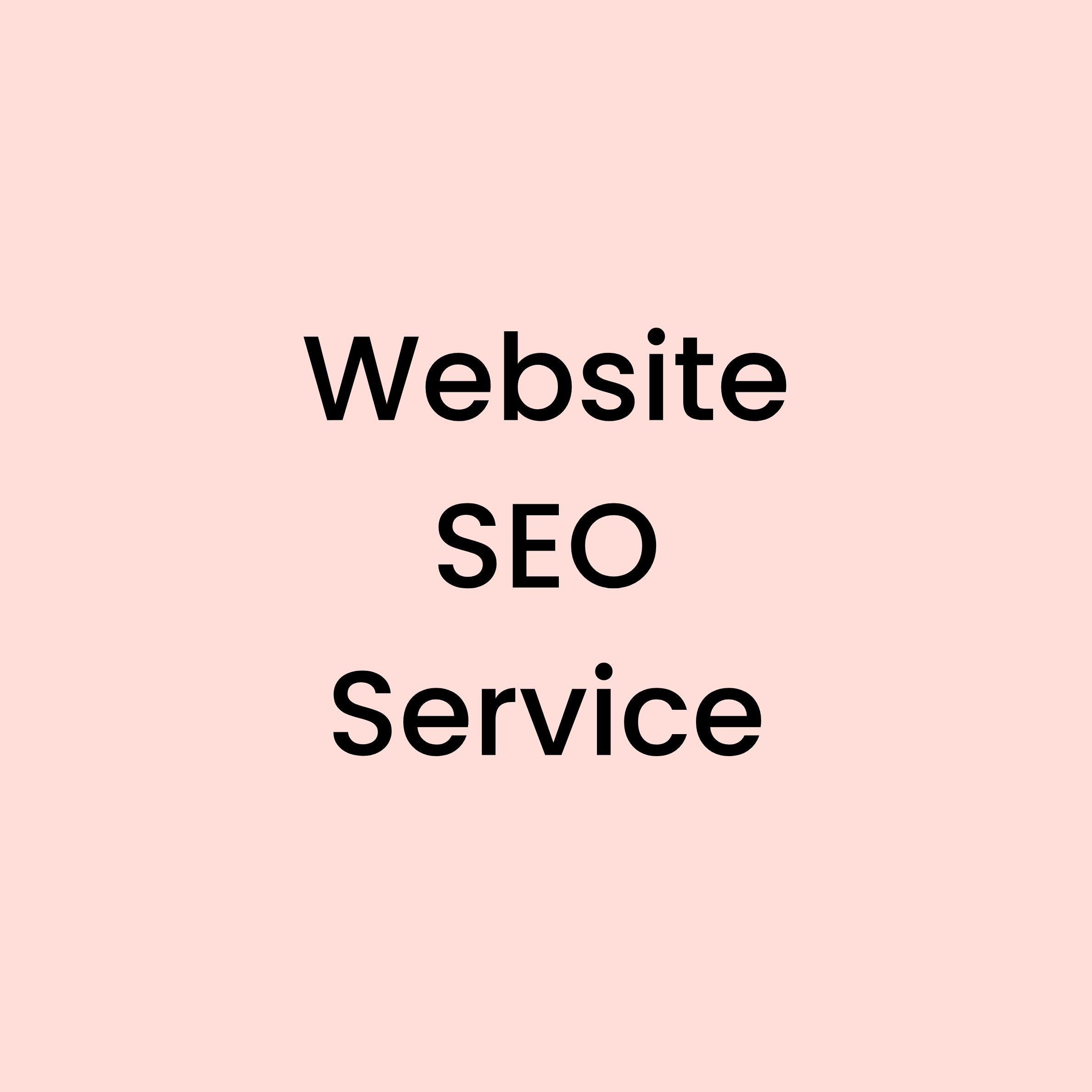 Basic Monthy Website SEO