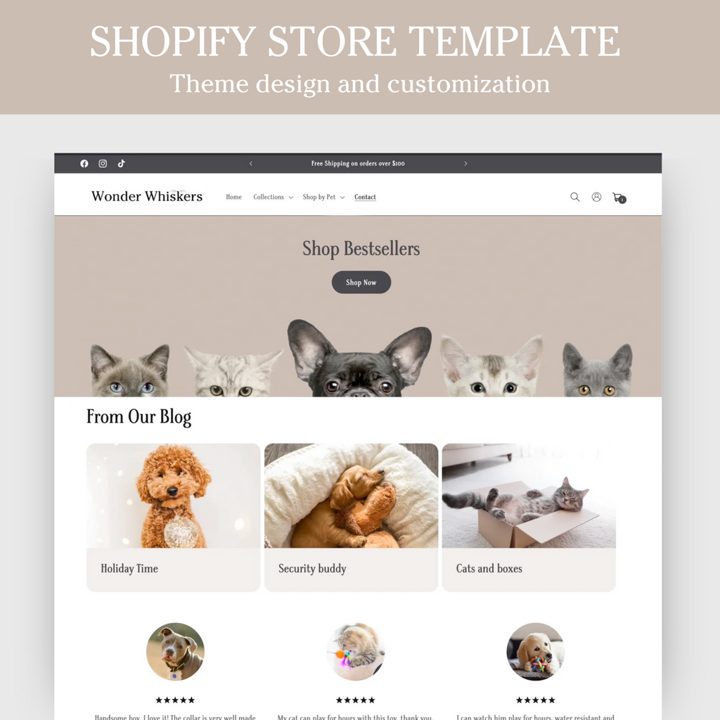 Shopify clearance cat store